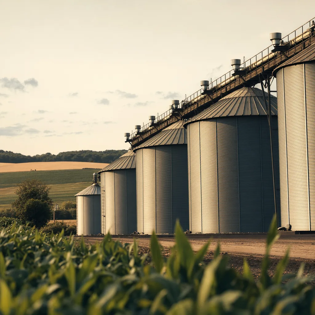Silagem de grãos, câmaras frigoríficas e estufas FVH