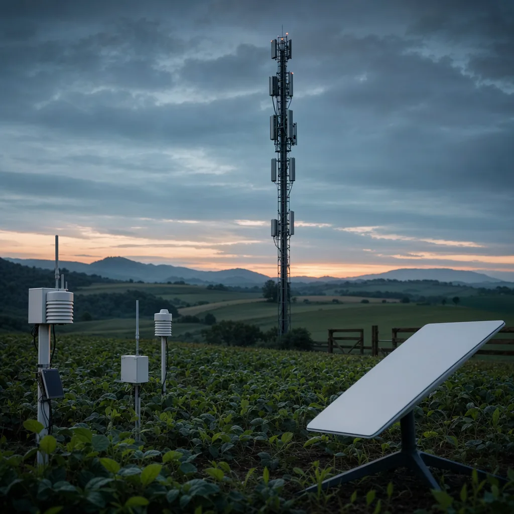 Torre LTE 4G/5G privada, Starlink e IoT